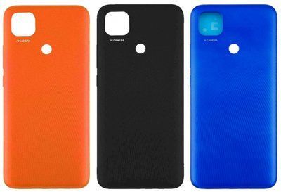 Задняя крышка для Redmi 9C оранжевая