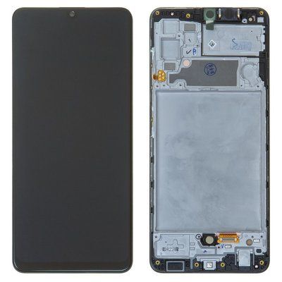Дисплей для Samsung Galaxy A32 4G 2020 A325 с сенсором и рамкой черный (GH82-25579A) ORIGINAL