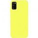 Чохол-накладка Silicone Case Samsung Galaxy A41 (2020) A415F Yellow