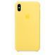 Чохол-накладка Silicone Case Apple iPhone XS Max Yellow