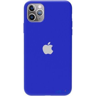 Чехол-накладка Silicone Case Apple iPhone 11 Pro Max Blue Cobalt