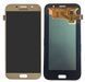 Дисплей для Samsung Galaxy A7 A720 2017 з сенсором золотистий OLED