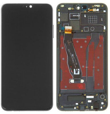 Дисплей для Huawei Honor 8X JSN-L21 L22 з сенсором та рамкой, копія високої якості чорний