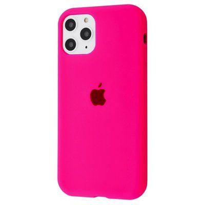 Чехол-накладка Silicone Case Apple iPhone 11 Pro Max Bright Pink