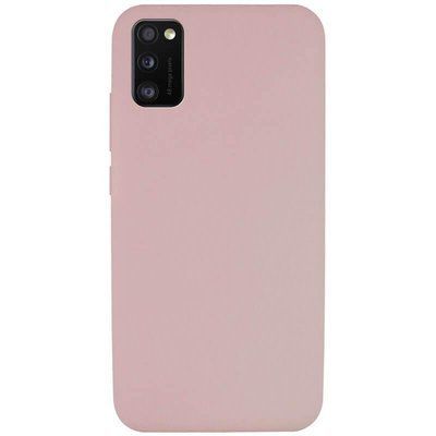 Чехол-накладка Silicone Case Samsung Galaxy A41 (2020) A415F Pink