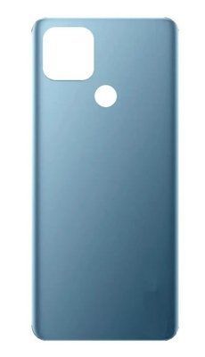 Задняя крышка для Oppo A15, A15s синяя Mystery Blue