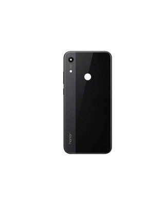 Задня кришка для Huawei Honor 8A JAT-LX1, JAT-L29 зі склом камери, чорна