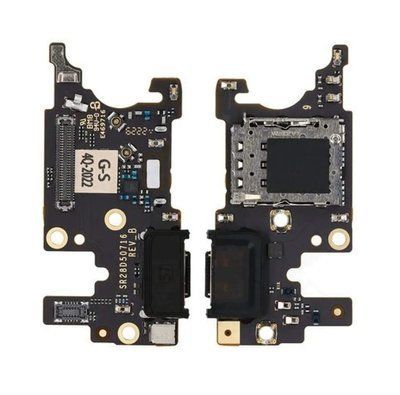 Нижня плата для Motorola XT2245 Edge 30 Neo з роз'ємом зарядки, роз'ємом Sim- карти та мікрофоном