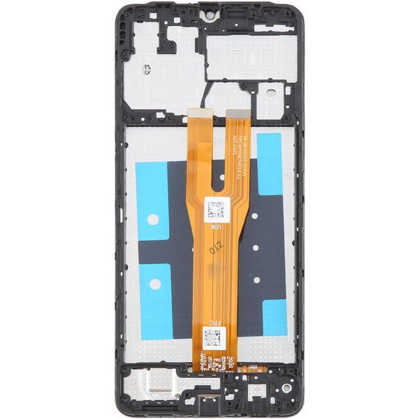 Дисплей для Samsung A065 Galaxy A06 з рамкою чорний