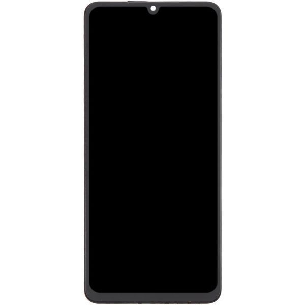 Дисплей для Samsung A065 Galaxy A06 з рамкою чорний