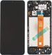Дисплей для Samsung A127 Galaxy A12 2021 з сенсором та рамкою чорний (GH82-26485A) ORIGINAL