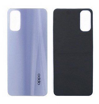Задняя крышка для Oppo Reno 4 PDPM00, PDPT00, CPH2091 фиолетовая