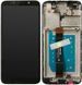 Дисплей для Huawei Y5P, Honor 9S DRA-LX9 DUA-LX9 с сенсором и рамкой черный