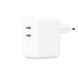 Зарядный блок iPhone Dual Type-C port (35W, 3A)