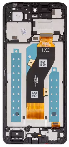 Дисплей для ZTE Nubia V60 Design с рамкой черный