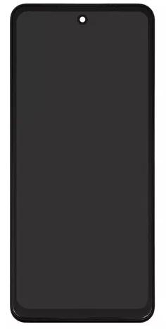 Дисплей для ZTE Nubia V60 Design с рамкой черный
