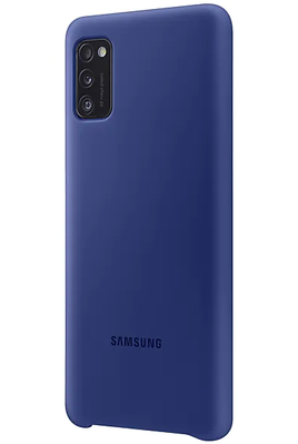 Чехол-накладка Silicone Case Samsung Galaxy A41 (2020) A415F Sea Blue