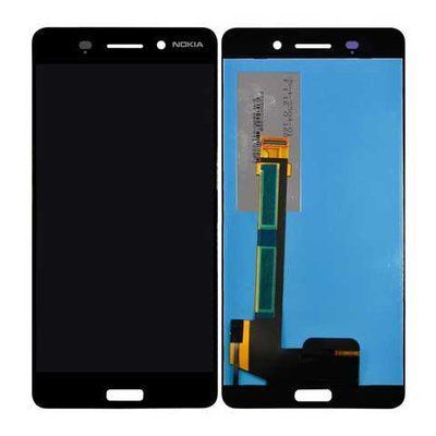 Дисплей для Nokia 6 Dual Sim TA-1033 TA-1021 з сенсором чорний