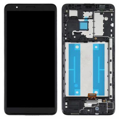 Дисплей для Samsung Galaxy A01 Core A013F з сенсором та рамкою чорний