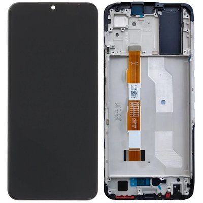 Дисплей для Vivo Y33s з сенсором та рамкою чорний