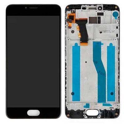 Дисплей для Meizu M5 (M611) M5 mini с сенсором и рамкой черный