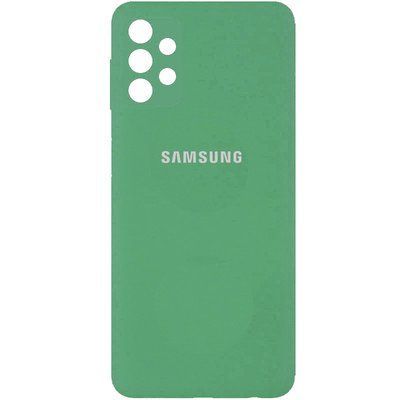 Чехол-накладка Silicone Case Samsung Galaxy A52 (2021) A525F Spearmint