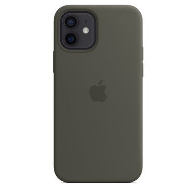 Чехол-накладка Silicone Case Apple iPhone 12 Mini Dark Olive
