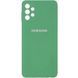 Чехол-накладка Silicone Case Samsung Galaxy A52 (2021) A525F Spearmint