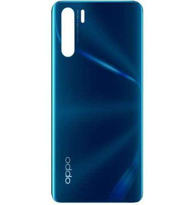 Задняя крышка для Oppo A91 синяя