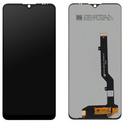 Дисплей для ZTE Blade A7s 2020 A7020 v0.1 з сенсором чорний