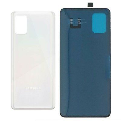 Задня кришка для Samsung Galaxy A41 2020 A415F срібляста