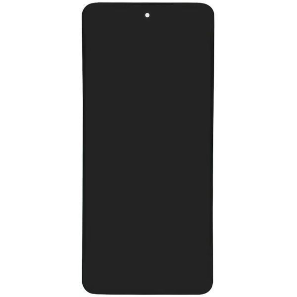 Дисплей для Motorola XT2347-2 Moto G84 с рамкой черный P-OLED
