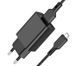 Зарядный блок Borofone BA68A (1USB/2.1A) + кабель MicroUSB черный
