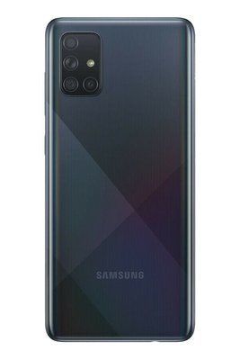 Задня кришка для Samsung Galaxy A51 2019 A515F зі склом камери чорна