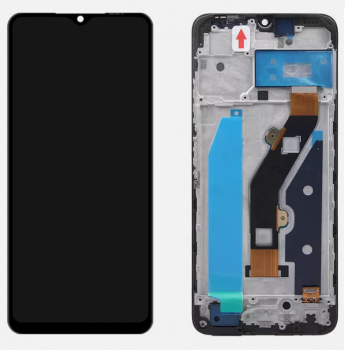 Дисплей для Infinix Hot 30i з сенсором та рамкою чорний