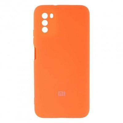 Чехол-накладка Silicone Case Xiaomi Poco M3 Apricot