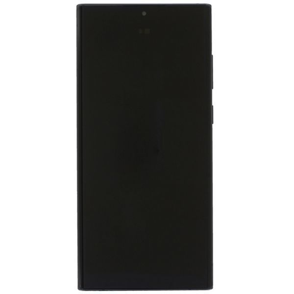 Дисплей для Samsung S908 Galaxy S22 Ultra з рамкою чорний OLED