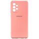 Чохол-накладка Silicone Case Samsung Galaxy A52 (2021) A525F Peach