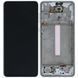 Дисплей для Samsung Galaxy A33 5G A336B з сенсором та білою рамкою (GH82-28143B) ORIGINAL