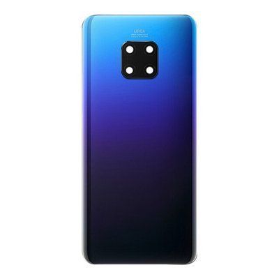 Задняя крышка для Huawei Mate 20 Pro LYA-L09 со стеклом камеры фиолетовая
