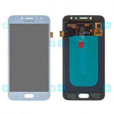 Дисплей для Samsung Galaxy J2 J250 2018 с сенсором голубой OLED