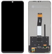 Дисплей для Xiaomi Redmi 12C с сенсором, копия высокого качества черный