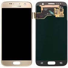 Дисплей для Samsung G930F Galaxy S7, G930FD с сенсором золотой OLED