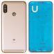 Задняя крышка для Xiaomi Mi A2 Lite, Redmi 6 Pro M1805D1SG золотая со стеклом камеры