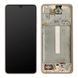 Дисплей для Samsung Galaxy A33 5G A336B с сенсором и золотой рамкой (GH82-28143D) ORIGINAL
