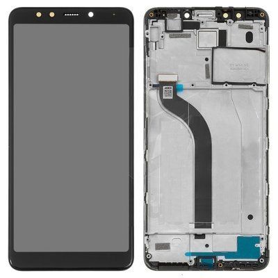 Дисплей для Xiaomi Redmi 5 з сенсором та рамкою чорний