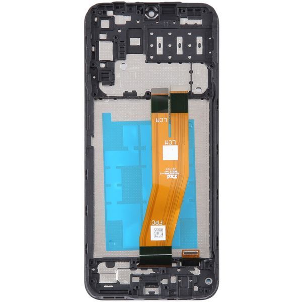 Дисплей для Samsung A145 Galaxy A14 4G с рамкой черный GH81-23640A ORIGINAL