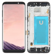 Дисплей для Samsung G955F Galaxy S8 Plus с сенсором и рамкой черный TFT