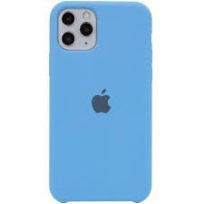 Чехол-накладка Silicone Case Apple iPhone 11 Pro Max Cornflower