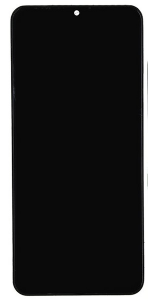 Дисплей для Realme Note 60 с рамкой черный